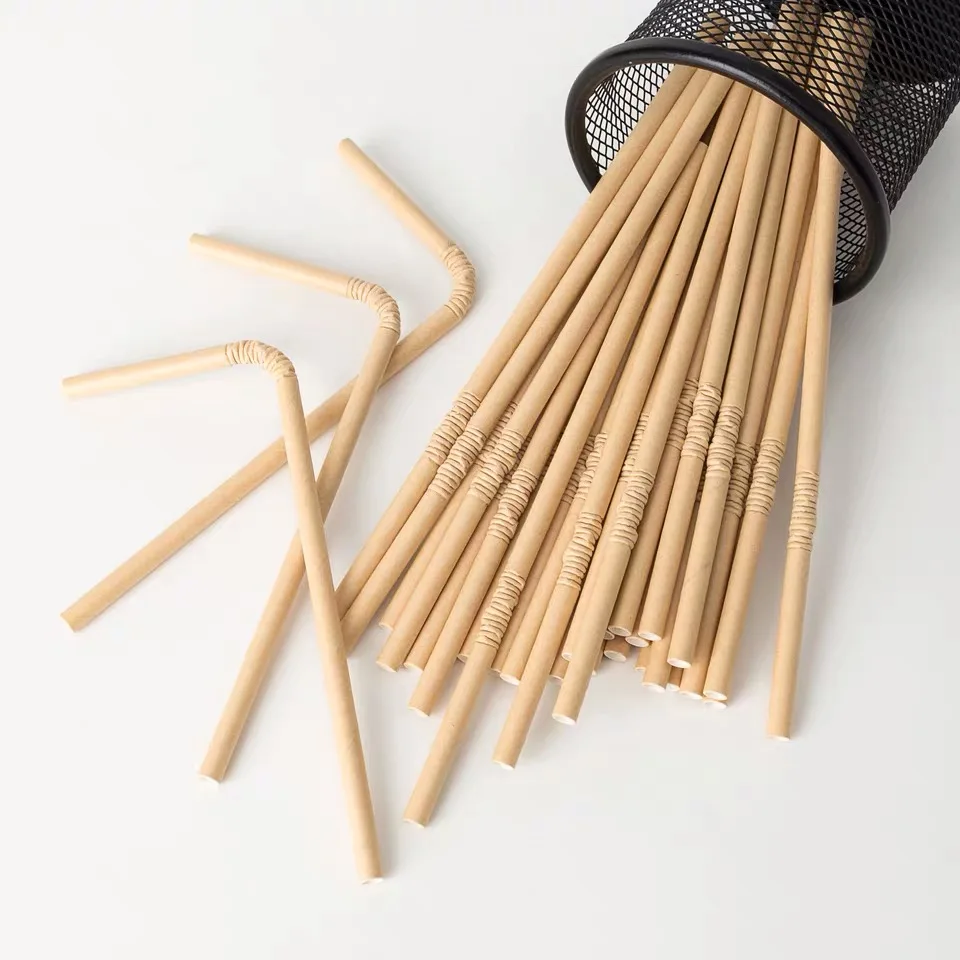 Factory Wholesale Biodegradable Disposable Bending Paper Drinking Straw For Bubble Tea
Factory Wholesale Biodegradable Disposable Bending Paper Drinking Straw For Bubble Tea