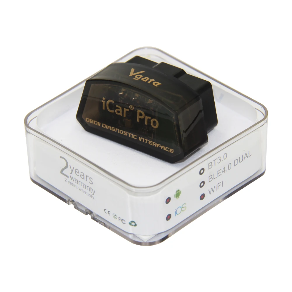 Factory price original Vgate icar pro WIFI car diagnostic tools ELM327 with OBD2 interface for iOS and Android
Factory price original Vgate icar pro WIFI car diagnostic tools ELM327 with OBD2 interface for iOS and Android