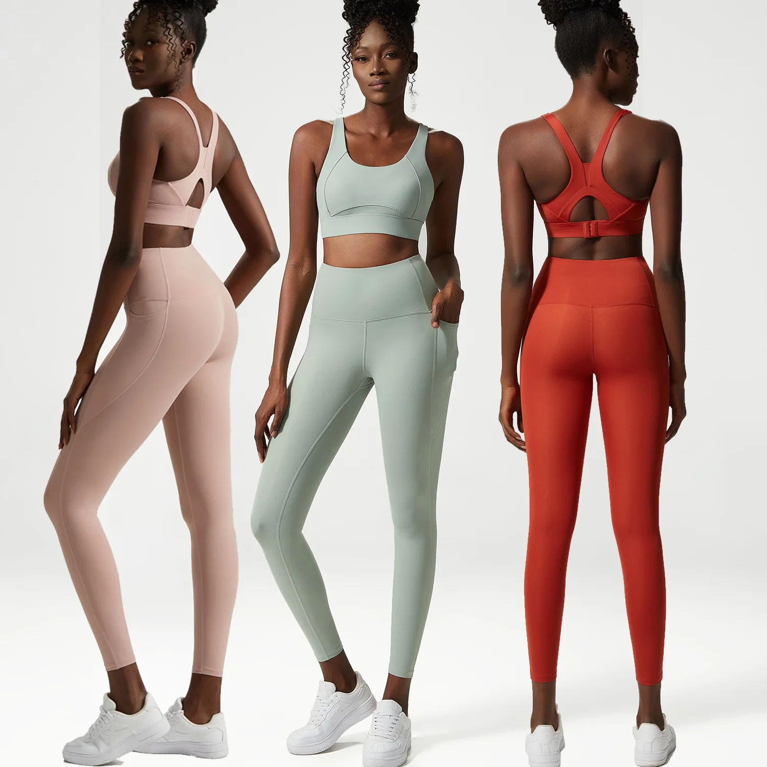 Sports Bra Leggings with Pockets Plus Size Workout Clothing Fitness Apparel Women xl Yoga Sets
Sports Bra Leggings with Pockets Plus Size Workout Clothing Fitness Apparel Women xl Yoga Sets