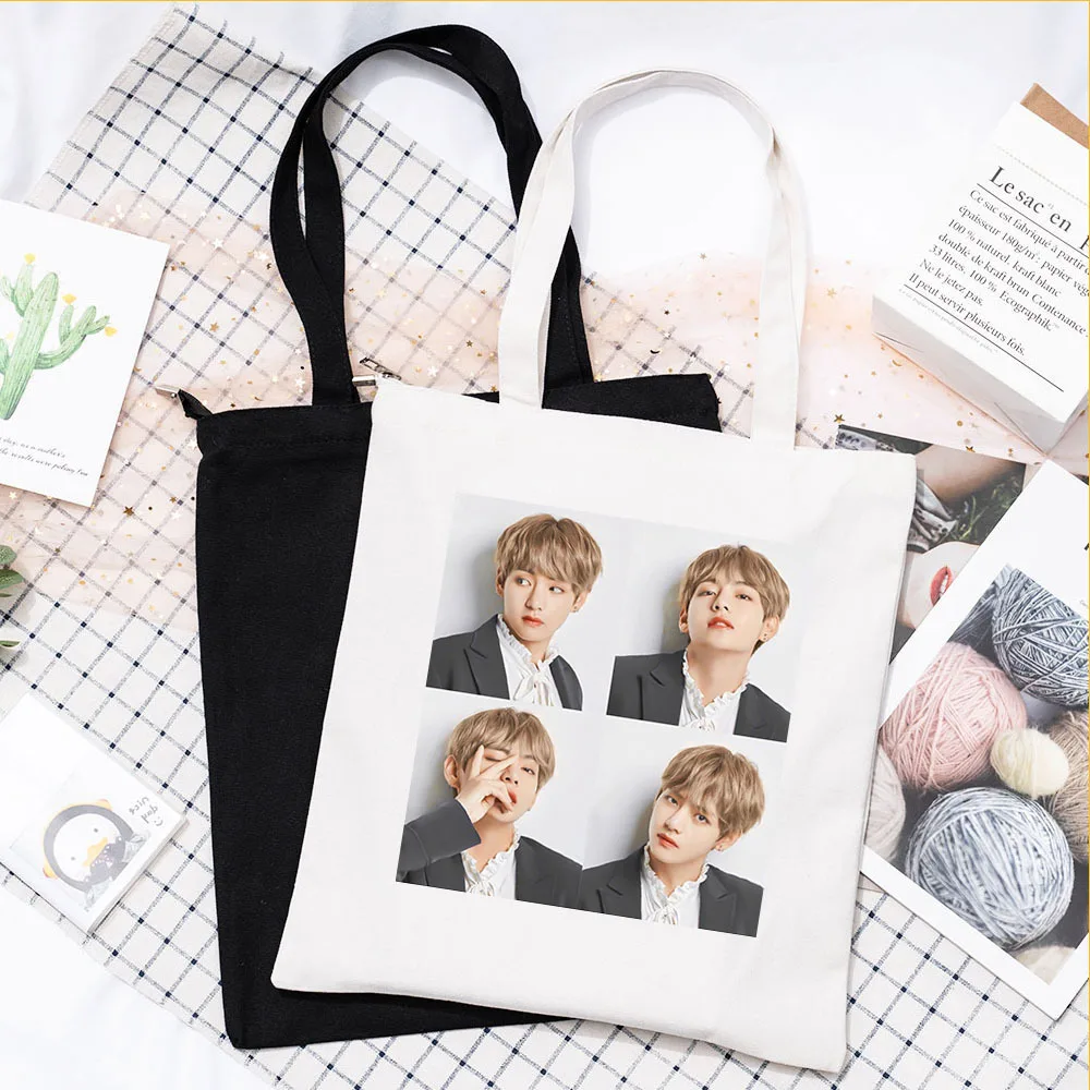 Kpop Idol Bangtan Boys Custom Canvas Shoulder Bag Zipper Shopping Bags Canvas Bags, Custom color
Kpop Idol Bangtan Boys Custom Canvas Shoulder Bag Zipper Shopping Bags Canvas Bags, Custom color