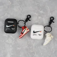 Hot Selling wholesale Off White Nik Airpods Case Earphone Cover for Airpods 1 & 2 with Sneaker Keychain
Hot Selling wholesale Off White Nik Airpods Case Earphone Cover for Airpods 1 & 2 with Sneaker Keychain