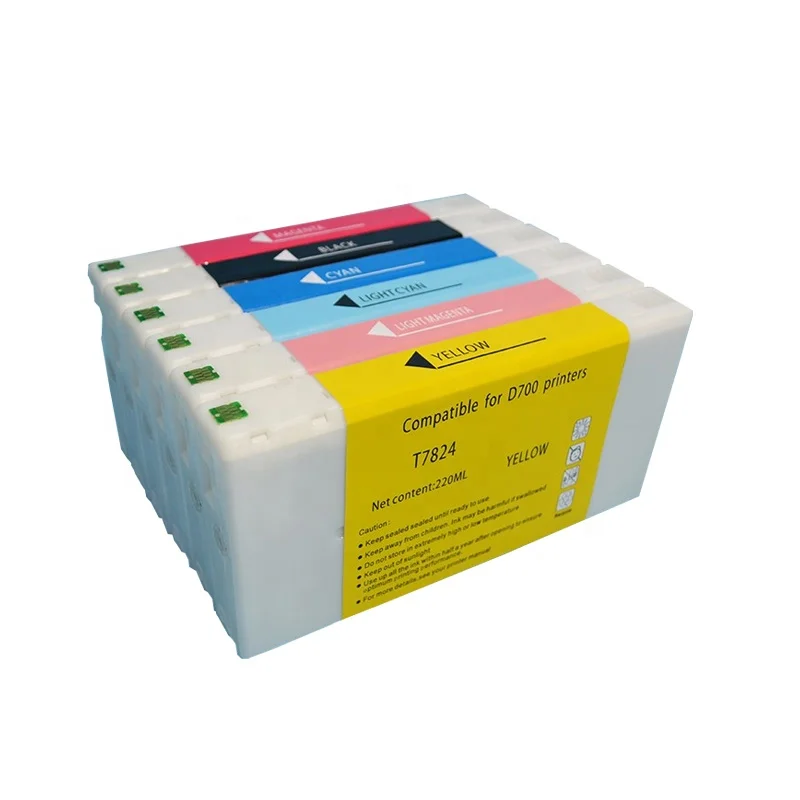 B-T T7821 T7822 T7823 T7824 T7825 T7826 for Epson Blank Cartridge tape count chip D700
B-T T7821 T7822 T7823 T7824 T7825 T7826 for Epson Blank Cartridge tape count chip D700
