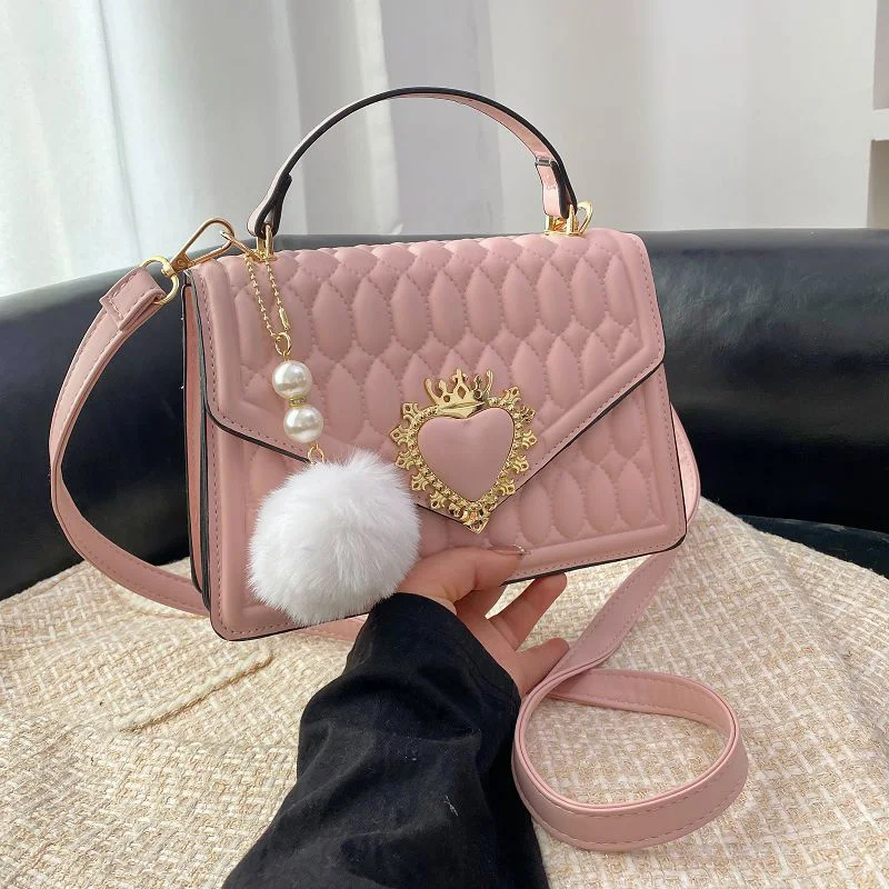 Luxury heart lock women purse ladies shoulder crossbody pu leather hand bags 2022 handbag with pearl, 7colors
Luxury heart lock women purse ladies shoulder crossbody pu leather hand bags 2022 handbag with pearl, 7colors