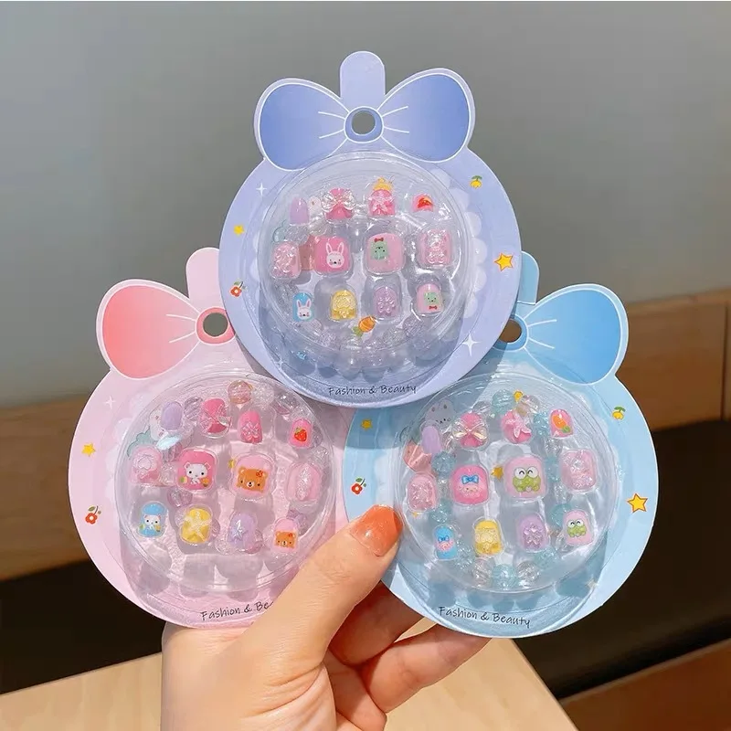 12Pcs Kids Fake Nails Press on Nails for Girls Pre glue Full Cover Short False Nails with Bracelets for Little Girls
12Pcs Kids Fake Nails Press on Nails for Girls Pre glue Full Cover Short False Nails with Bracelets for Little Girls