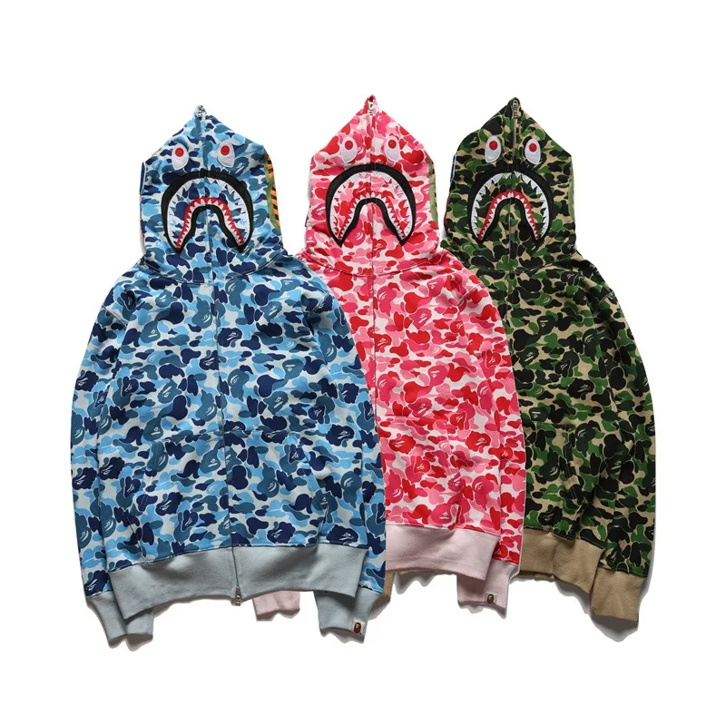 New Trendy an bathing ape clothes full zip hoodie face baja hoodies, Customized colors
New Trendy an bathing ape clothes full zip hoodie face baja hoodies, Customized colors