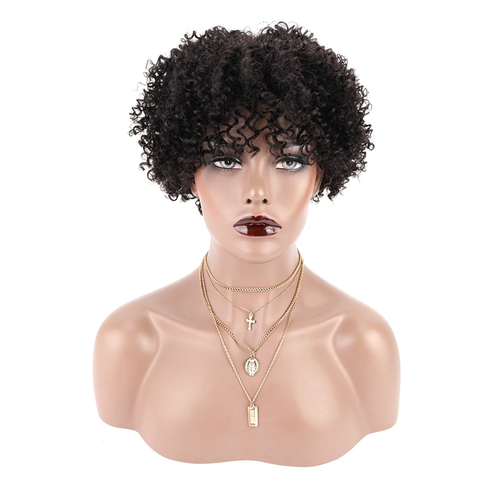 Short Human Hair Black Pixie Cut Wigs for Women Straight Boy Cut Wigs with Bangs Natural Color Free Shipping
Short Human Hair Black Pixie Cut Wigs for Women Straight Boy Cut Wigs with Bangs Natural Color Free Shipping