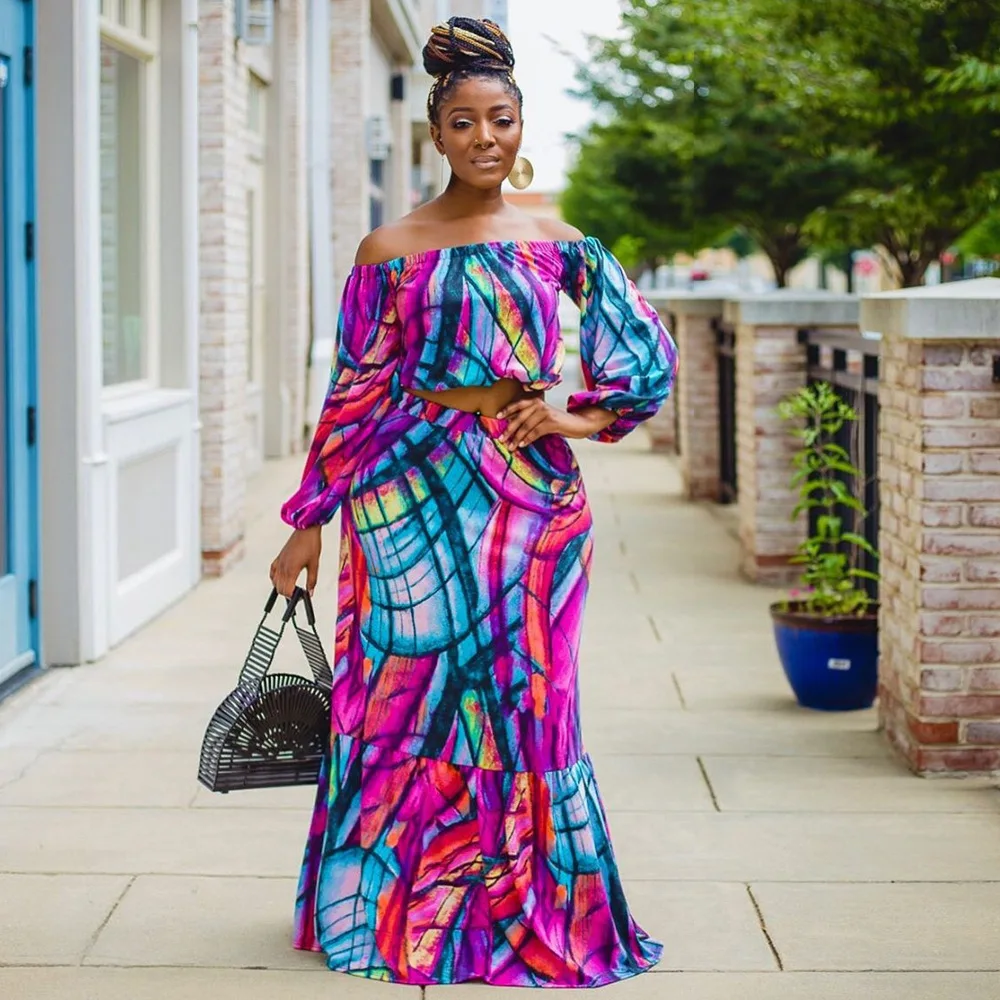 Color Off Shoulder Crop Top Casual Long Sleeve Maxi Skirt Set 2 Piece Matching Set Women High Stretch Summer Two Piece Skirt set, White, yellow, red, purple, green
Color Off Shoulder Crop Top Casual Long Sleeve Maxi Skirt Set 2 Piece Matching Set Women High Stretch Summer Two Piece Skirt set, White, yellow, red, purple, green