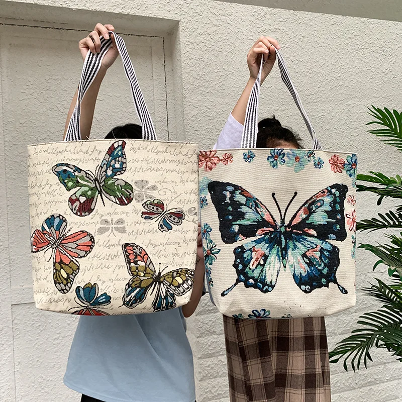 Full color printed large capacity tote bag women fashion canvas shoulder bag for beach outdoor
Full color printed large capacity tote bag women fashion canvas shoulder bag for beach outdoor