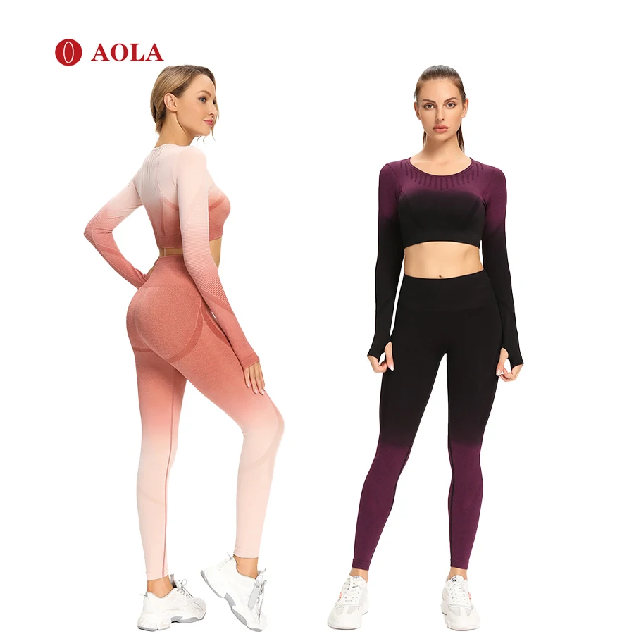 AOLA Women Clothing 2pcs Short Bra Brief Clothes Comfort Fitness Activewear Pants Jacket 2 Piece Set, Blue/purple/pink/grey
AOLA Women Clothing 2pcs Short Bra Brief Clothes Comfort Fitness Activewear Pants Jacket 2 Piece Set, Blue/purple/pink/grey