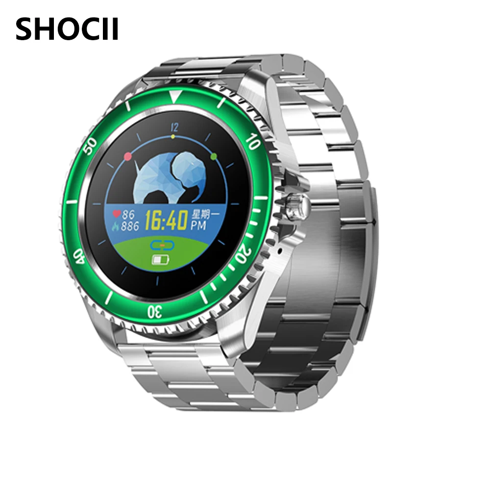 Newest Z27 Smart Watch 1.54 inch Heart Rate Monitor Call Fitness Tracker Z27Men Luxury Steel belt Smartwatch
Newest Z27 Smart Watch 1.54 inch Heart Rate Monitor Call Fitness Tracker Z27Men Luxury Steel belt Smartwatch