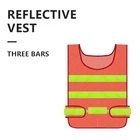 china factory supplied high quality traffic warning safety vest reflective strips for wholesale