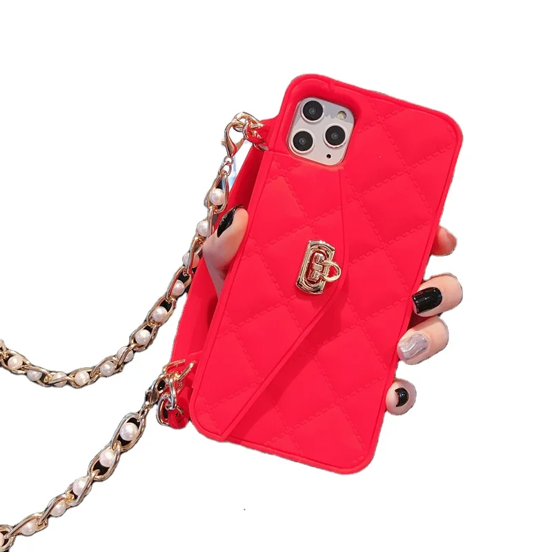 Card Silicone Bag Oblique Hanging Style Mobile Light Weight Hard Phone Case, 2 designs
Card Silicone Bag Oblique Hanging Style Mobile Light Weight Hard Phone Case, 2 designs