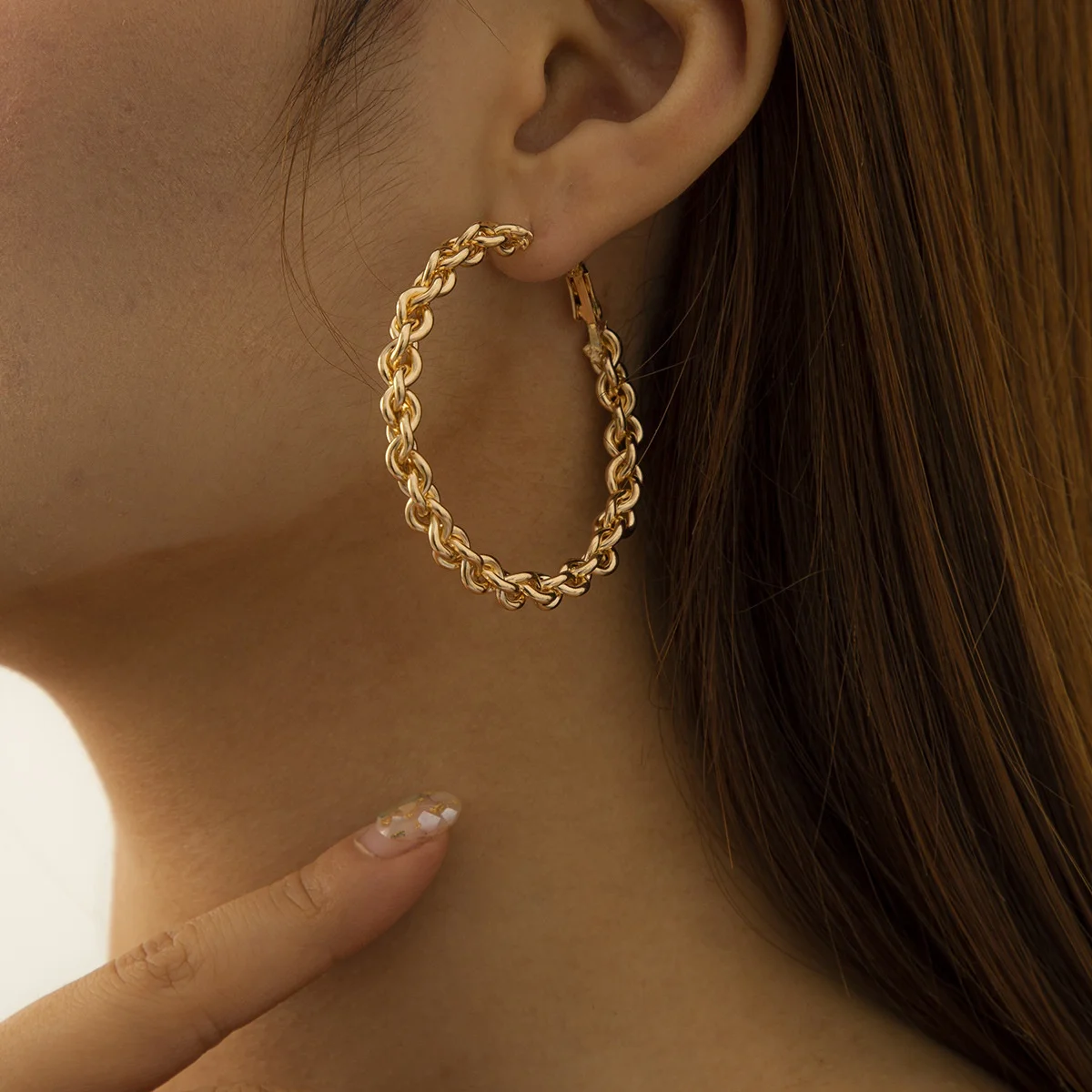 Vintage Twist Chain Charm Earrings For Women Fashion Trendy Summer Beach Drop Earrings Jewelry Accessories, Customized color
Vintage Twist Chain Charm Earrings For Women Fashion Trendy Summer Beach Drop Earrings Jewelry Accessories, Customized color