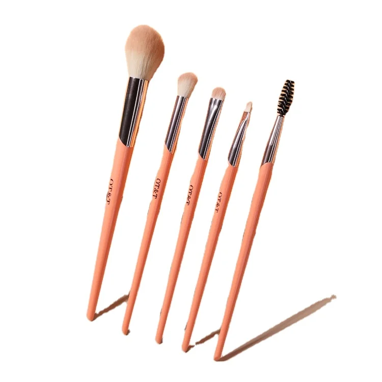 Most popular cosmetic brushes tool kit makeup brush set with organizer holder, Orange
Most popular cosmetic brushes tool kit makeup brush set with organizer holder, Orange