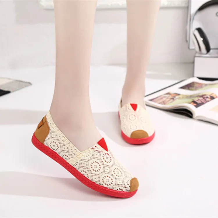 New spring and summer women fashion shoes Breathable hollow out casual shoes Old cloth shoes lady casual slip on loafers
New spring and summer women fashion shoes Breathable hollow out casual shoes Old cloth shoes lady casual slip on loafers