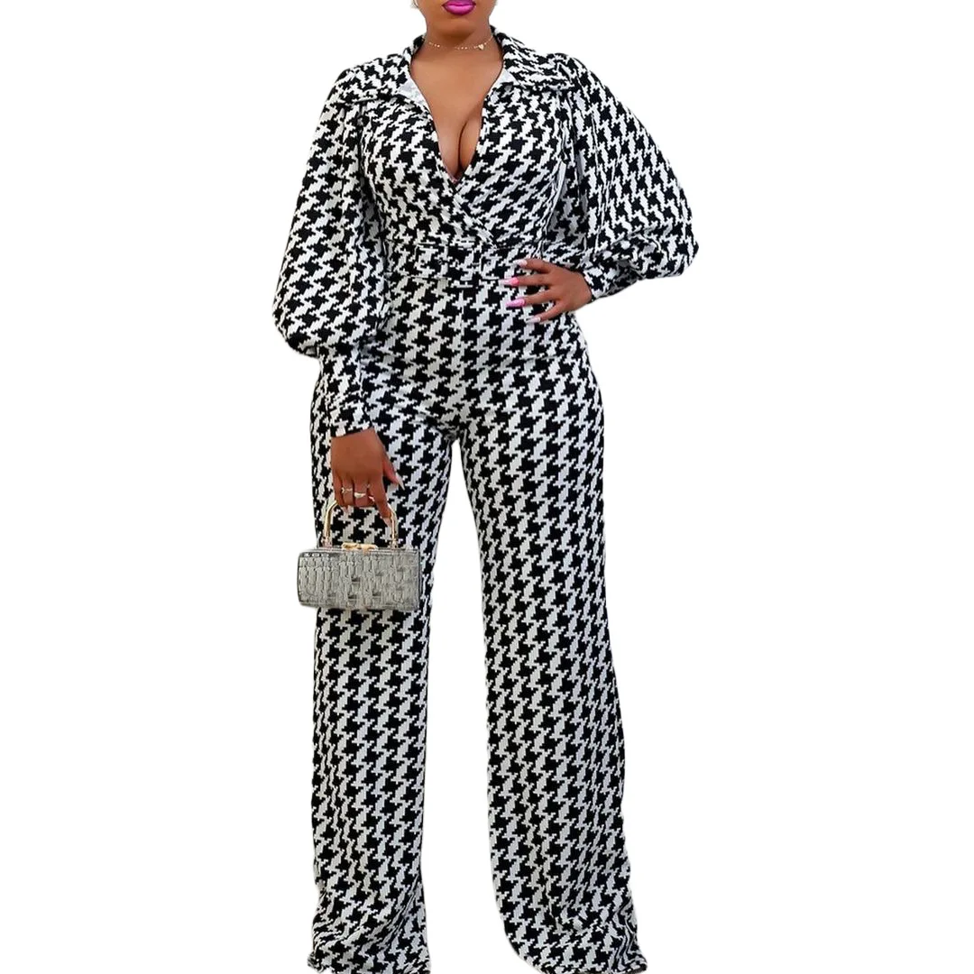 2022 Spring And Summer New Style Lantern High Waist Straight Yube Wide Leg Print Jumpsuit African Jumpsuit
2022 Spring And Summer New Style Lantern High Waist Straight Yube Wide Leg Print Jumpsuit African Jumpsuit