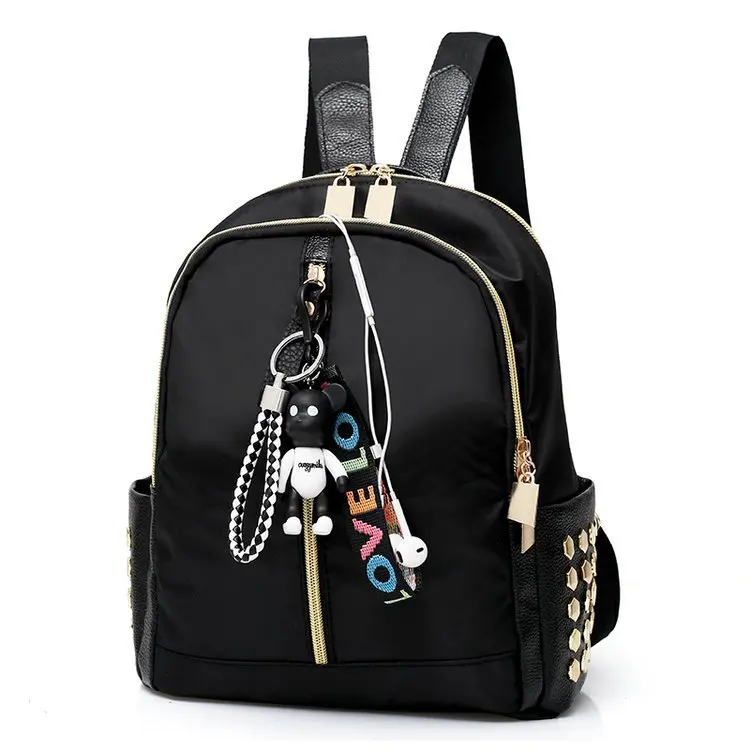 2020 new women's bag Black fashion Backpack Versatile backpack Oxford cloth bag, As picture
2020 new women's bag Black fashion Backpack Versatile backpack Oxford cloth bag, As picture