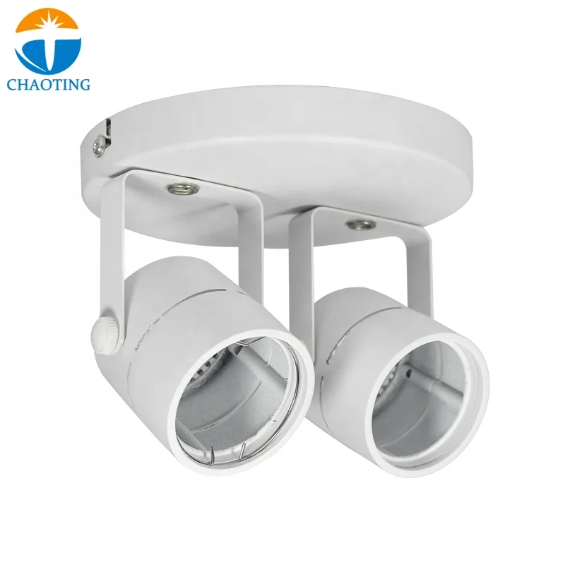 Gu10 double Track Lights High Quality Surfaced Mounted Rail Spot Lighting Led 2/3 Wires 1 Phase 5w Track Light Fixture Housing
Gu10 double Track Lights High Quality Surfaced Mounted Rail Spot Lighting Led 2/3 Wires 1 Phase 5w Track Light Fixture Housing