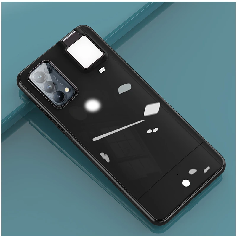 2021 wholesale LED ring fill light built-in battery TPU soft mobile phone case covers for Oppo Reno 5 4 3 pro, White black green pink 
2021 wholesale LED ring fill light built-in battery TPU soft mobile phone case covers for Oppo Reno 5 4 3 pro, White black green pink