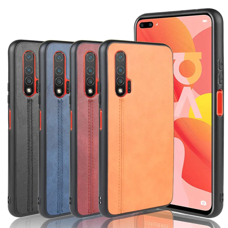 For Huawei Nova6 Nova 5 lite 3 Case Luxury Calfskin PU Leather Hard Back Cover ShockProof Case For P Smart Pro Y6 Pro Phone Case, 4 colors
For Huawei Nova6 Nova 5 lite 3 Case Luxury Calfskin PU Leather Hard Back Cover ShockProof Case For P Smart Pro Y6 Pro Phone Case, 4 colors
