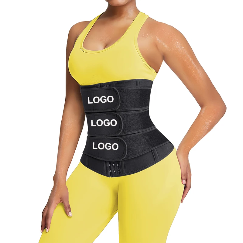 Custom Logo Neoprene Sauna Sweat Fitness Three 3 Belt Waist Trainer for Women Slimming Waist Shaper
Custom Logo Neoprene Sauna Sweat Fitness Three 3 Belt Waist Trainer for Women Slimming Waist Shaper