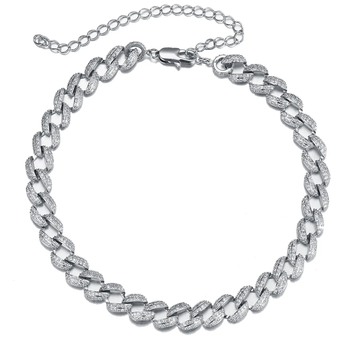 Personalized Fashion Chain Full Rhinestone Zircon Bracelet Women Adjustable Charm Bracelet, Customized color
Personalized Fashion Chain Full Rhinestone Zircon Bracelet Women Adjustable Charm Bracelet, Customized color