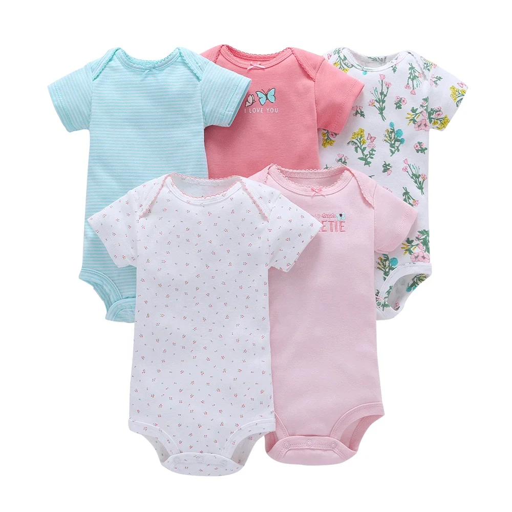 Wholesale High Quality Summer Cute Newborn Daily Baby Rompers Girl Jumpsuit 5pcs Pack
Wholesale High Quality Summer Cute Newborn Daily Baby Rompers Girl Jumpsuit 5pcs Pack