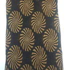 Fancy design gold metallic yarn nylon jacquard knit fabric with lurex