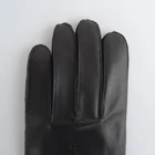 Wool 2020 Wholesale Custom Wool Lined Genuine Sheepskin Ladies Leather Gloves With Belt