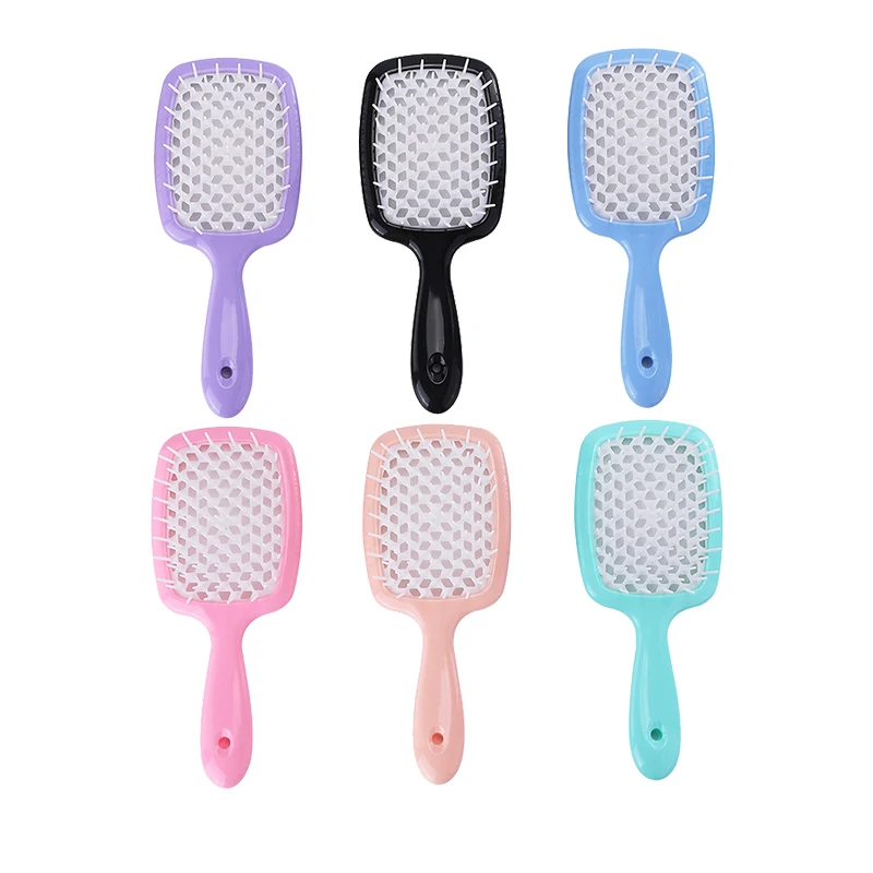 Hot sale salon Hollow Mesh massage hair brush wide teeth hair massage brush, Customized color
Hot sale salon Hollow Mesh massage hair brush wide teeth hair massage brush, Customized color