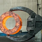 Forging Ring Forged Ring 42CrMo Big Diameter Hot Press Forging Parts Large Carbon Steel Forging Ring
