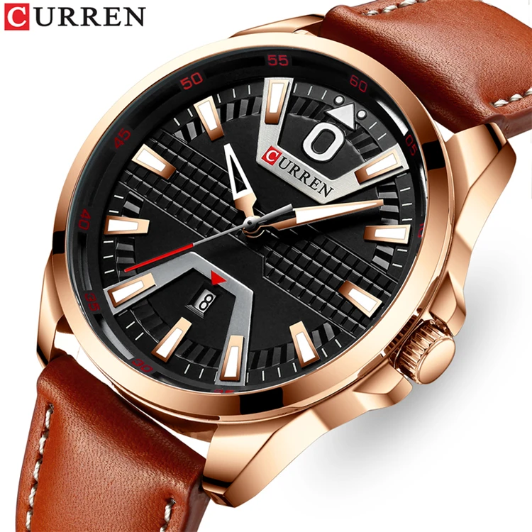 CURREN 8379 Creative Clock Watch Man Fashion Luxury Watch Brand Leather Quartz Business Wristwatch Auto Date Relogio Masculino
CURREN 8379 Creative Clock Watch Man Fashion Luxury Watch Brand Leather Quartz Business Wristwatch Auto Date Relogio Masculino