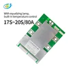 17s 20s 80a bms for 60v 72v lithium battery equalizing charge and temperature control BMS