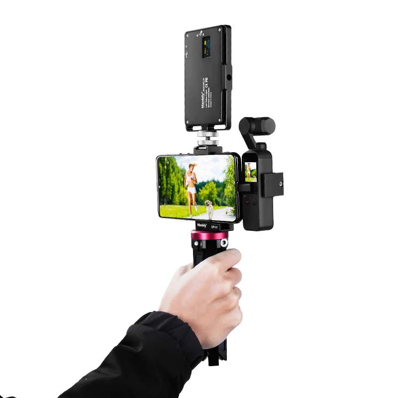 Manbily OP-01 Phone Holder Mount Adapter for DJI Osmo Pocket Accessories Aluminum Handheld Stand, Black
Manbily OP-01 Phone Holder Mount Adapter for DJI Osmo Pocket Accessories Aluminum Handheld Stand, Black