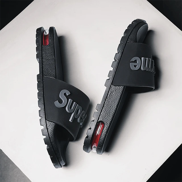Summer Fashion Waterproof Flip Flop Massage Bottom air cushion Sandals Shoes Men pvc Pillow Slippers Bubble Slides For men
Summer Fashion Waterproof Flip Flop Massage Bottom air cushion Sandals Shoes Men pvc Pillow Slippers Bubble Slides For men