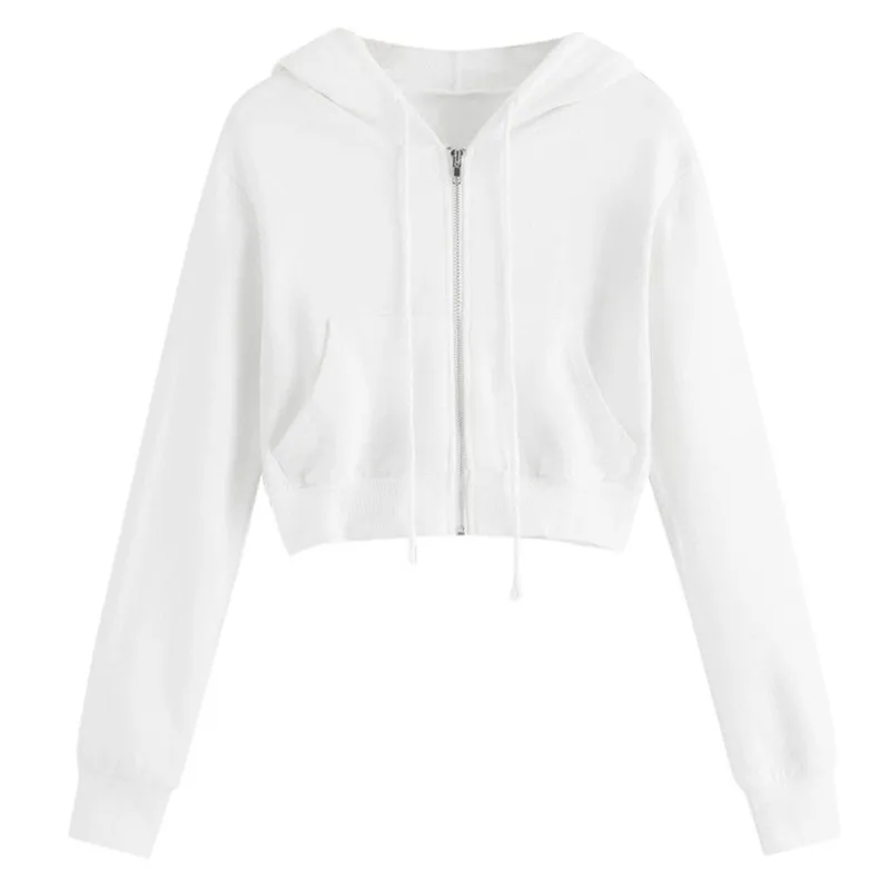 Rummandy Top sale high quality short cropped zip up hoodie for women, Customized color
Rummandy Top sale high quality short cropped zip up hoodie for women, Customized color