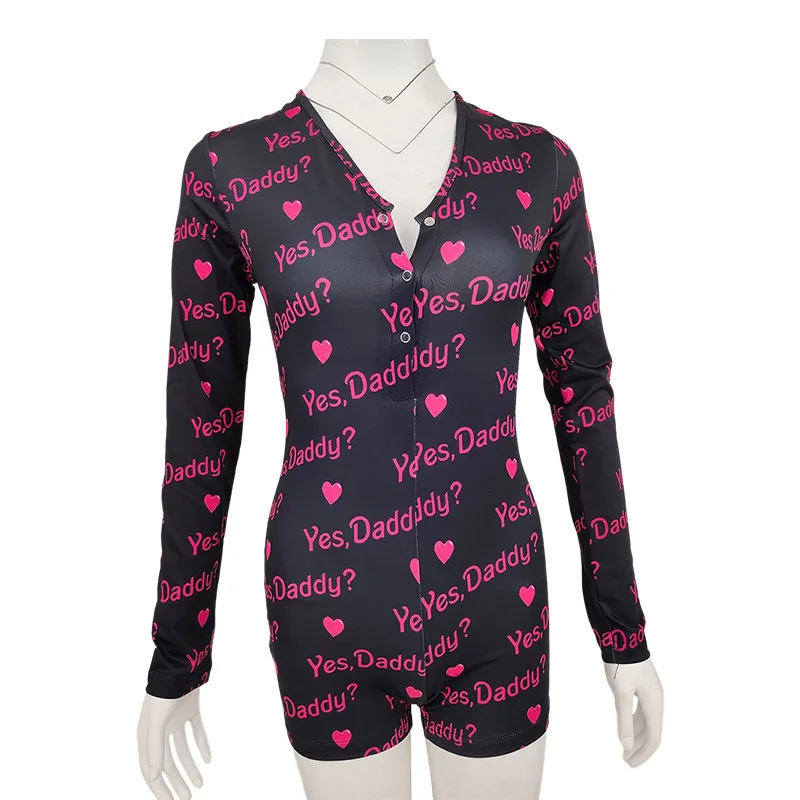 9S4U Free Sample Wholesale Black pajamas women oneses women yes daddy Onsies adult onesie, Customized color
9S4U Free Sample Wholesale Black pajamas women oneses women yes daddy Onsies adult onesie, Customized color