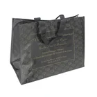 custom made reusable glossy pp grocery woven bag
