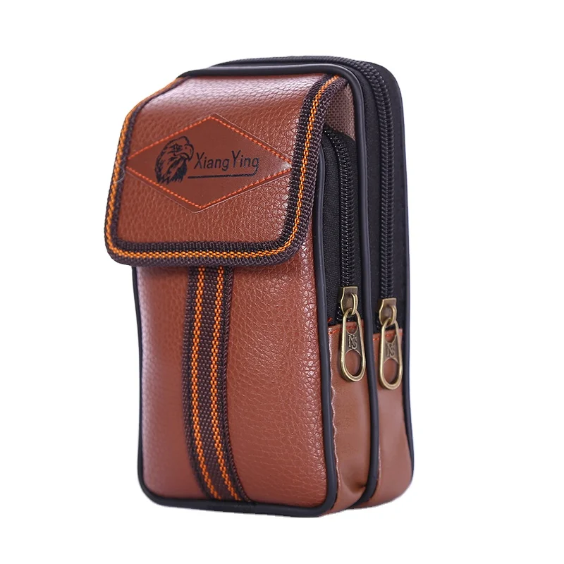 Multi function spot change key bag business men's mobile phone bag belt vertical artificial leather waist bag
Multi function spot change key bag business men's mobile phone bag belt vertical artificial leather waist bag