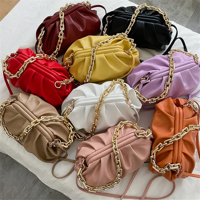 Luxury Messenger Bags For Women Cloud Soft Leather Tote Bag Fashion Candy Color Women Purses and Handbags, 9 colors
Luxury Messenger Bags For Women Cloud Soft Leather Tote Bag Fashion Candy Color Women Purses and Handbags, 9 colors
