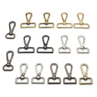 China Manufacturer OEM Stainless Steel Gold Filled Swivel Metal Single Double Black Lobster Clasp for Bags