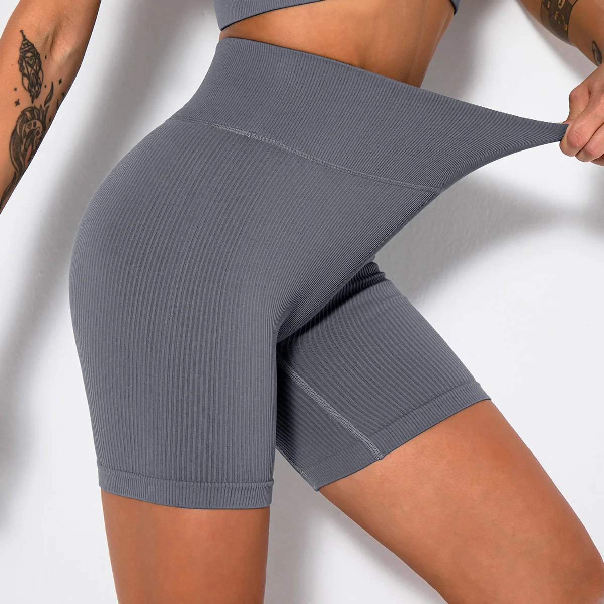 Seamless High Waist Tight Yoga Summer Short Leggings Sports Fitness Shorts, Customized colors
Seamless High Waist Tight Yoga Summer Short Leggings Sports Fitness Shorts, Customized colors