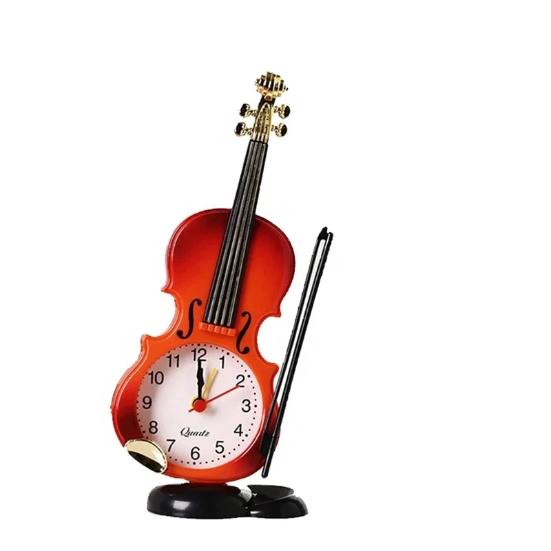 Creative Violin Table Clocks Retro Classical Violin Alarm Clock Home Livingroom Cabinet Window Desktop Decoration Figurine Craft
Creative Violin Table Clocks Retro Classical Violin Alarm Clock Home Livingroom Cabinet Window Desktop Decoration Figurine Craft