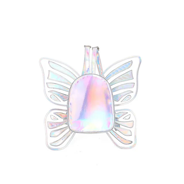 Fashion Design Ladies Casual Travel School Backpack Laser Holographic Kids Backpacks Butterfly Angel Wings Backpack For Girls, Customized color
Fashion Design Ladies Casual Travel School Backpack Laser Holographic Kids Backpacks Butterfly Angel Wings Backpack For Girls, Customized color