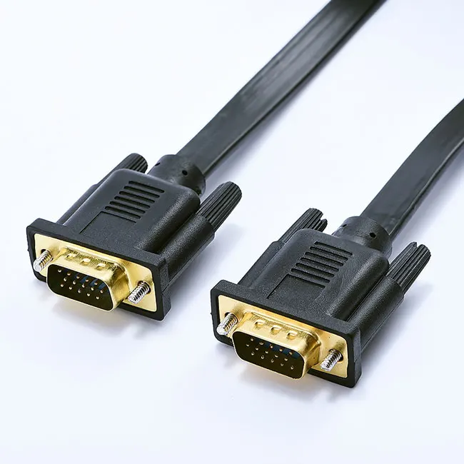 VGA 3 + 6 flat Cable VGA flat Cable wall mounted TV projector video Cable through seam wall 3m
VGA 3 + 6 flat Cable VGA flat Cable wall mounted TV projector video Cable through seam wall 3m