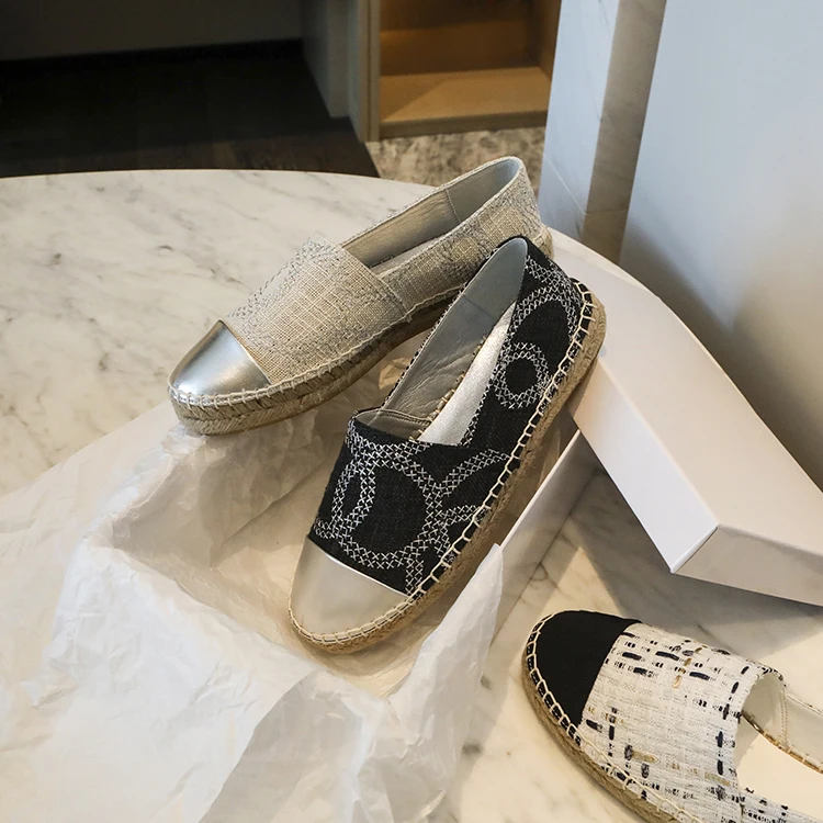 C Original Famous Brand Luxury Trendy Block Platform Fashion Designer Chunky Flat Women White Casual Espadrilles Shoes, Black
C Original Famous Brand Luxury Trendy Block Platform Fashion Designer Chunky Flat Women White Casual Espadrilles Shoes, Black