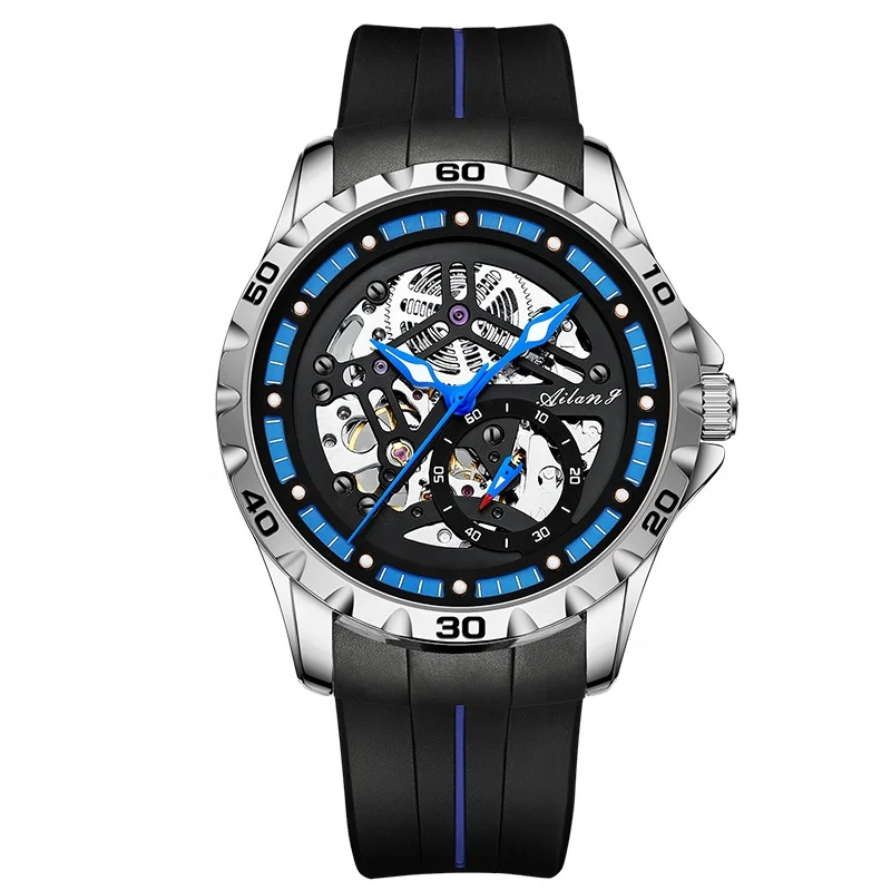 YD 6021 new men's mechanical watch automatic tourbillon hollow sports brand trendy men's watch
YD 6021 new men's mechanical watch automatic tourbillon hollow sports brand trendy men's watch