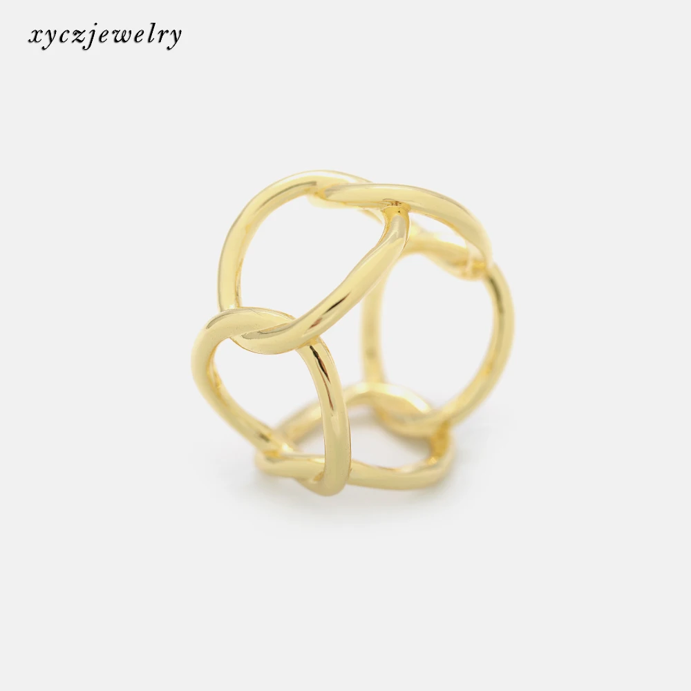 Brass Simple Ring Jewelry Fashion 18K Gold Plated Woman Ring, Picture 
Brass Simple Ring Jewelry Fashion 18K Gold Plated Woman Ring, Picture