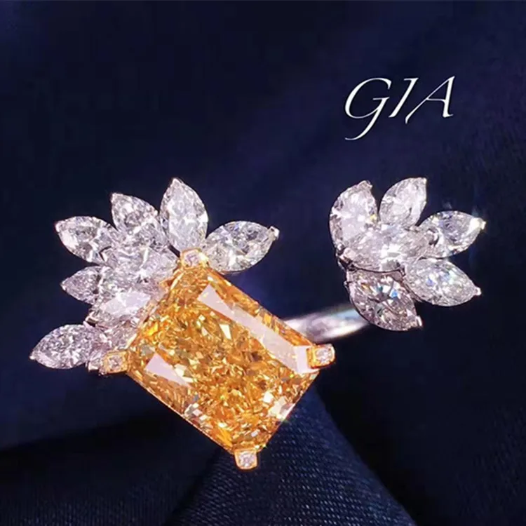 royal beautiful diamond jewelry wedding wholesale 18k gold GIA 3.08ct natural yellow diamond ring for women
royal beautiful diamond jewelry wedding wholesale 18k gold GIA 3.08ct natural yellow diamond ring for women