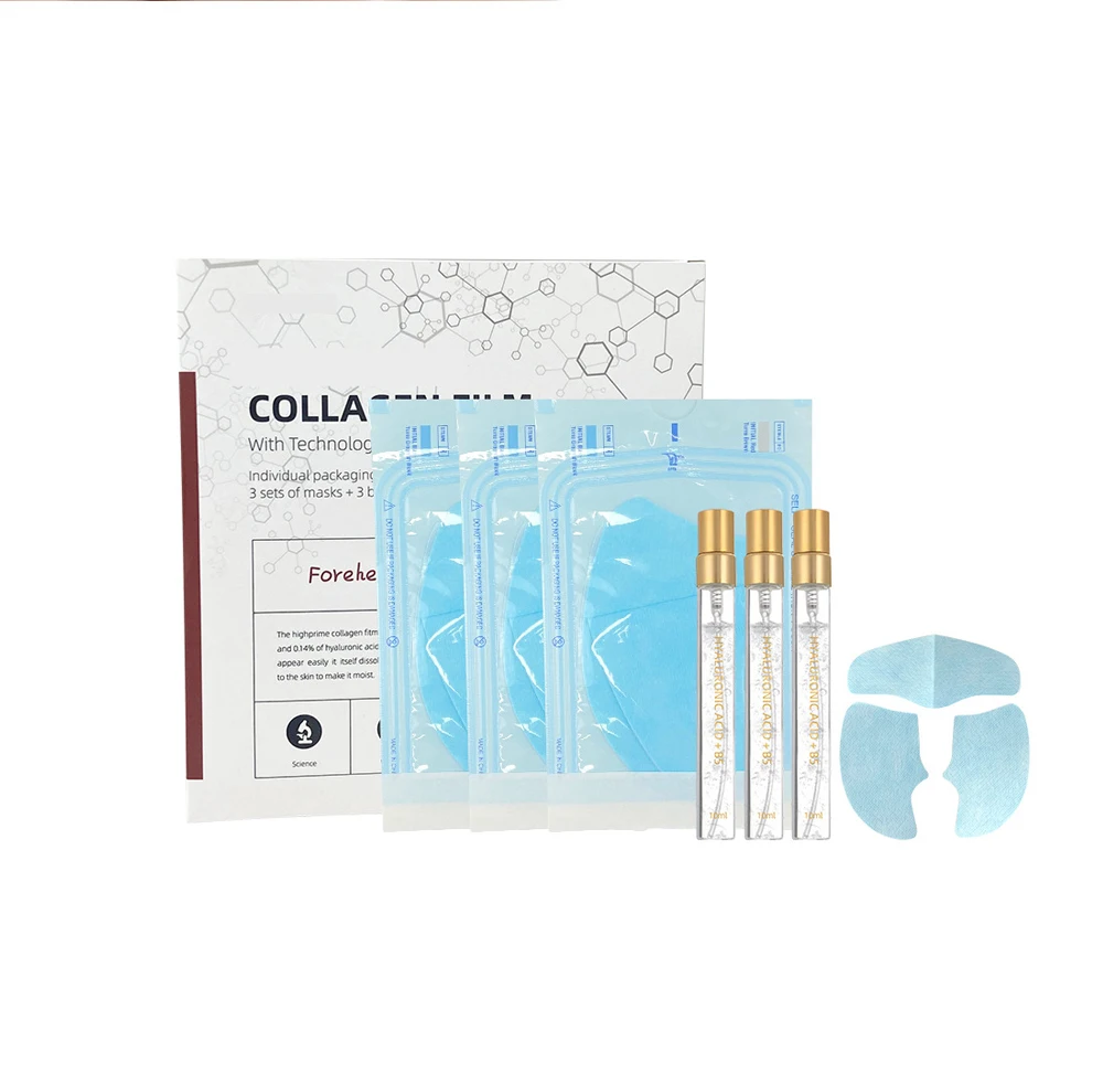 Water Soluble Collagen patchFacial Skin Care Hydrolyzed collagen film ceramide nourishing and moisturizing soluble patch.
Water Soluble Collagen patchFacial Skin Care Hydrolyzed collagen film ceramide nourishing and moisturizing soluble patch.